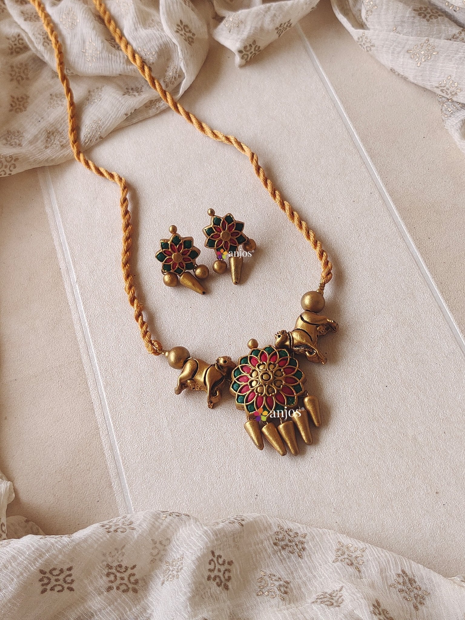 Kemp Glory Terracotta Jewellery – Anjos Fashions