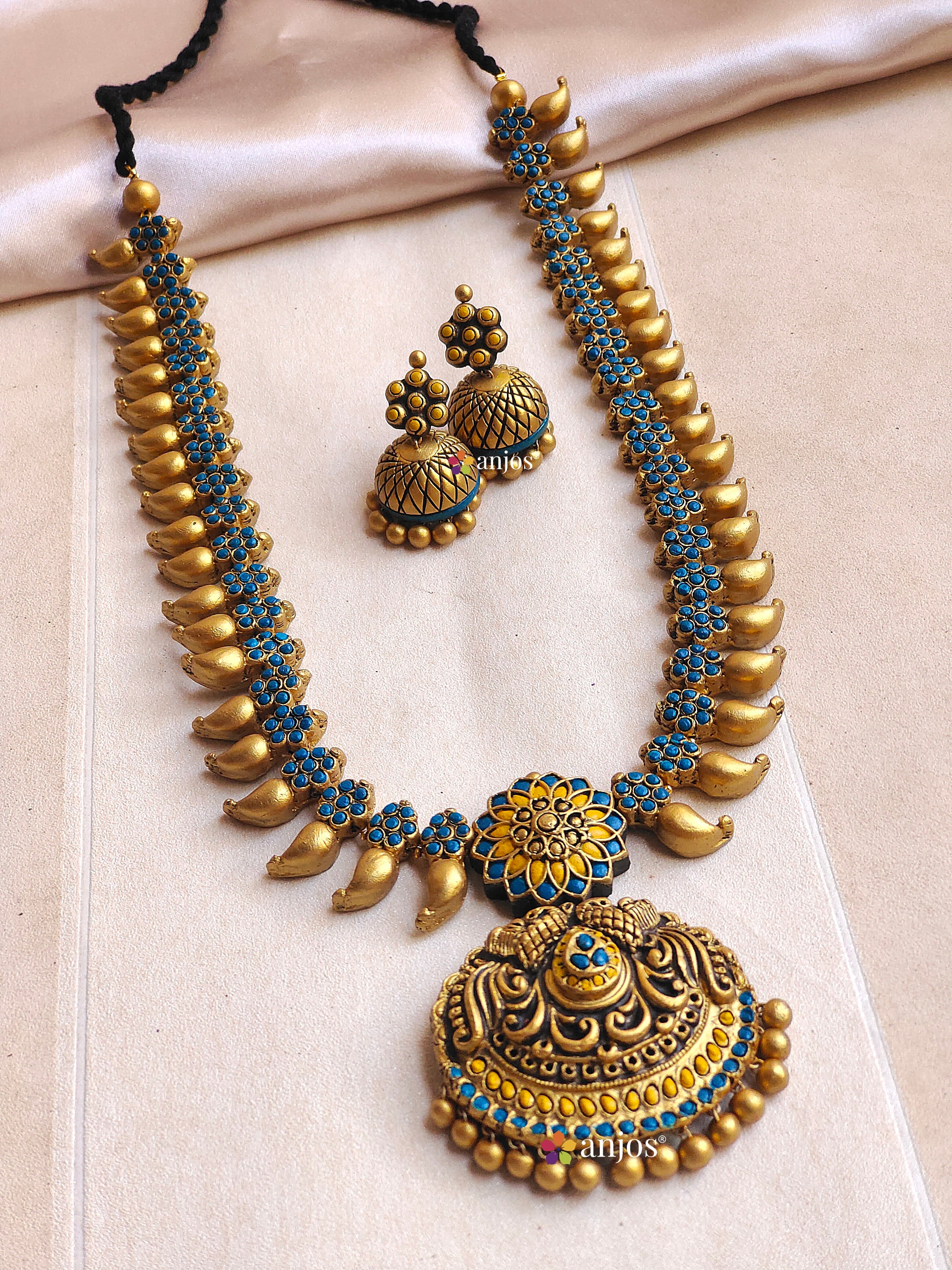 Blooming Mango Terracotta jewellery