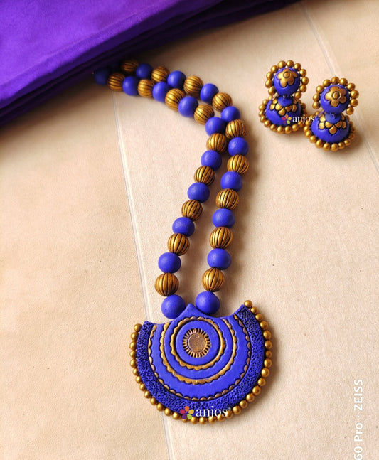Royal Blue Terracotta Jewellery