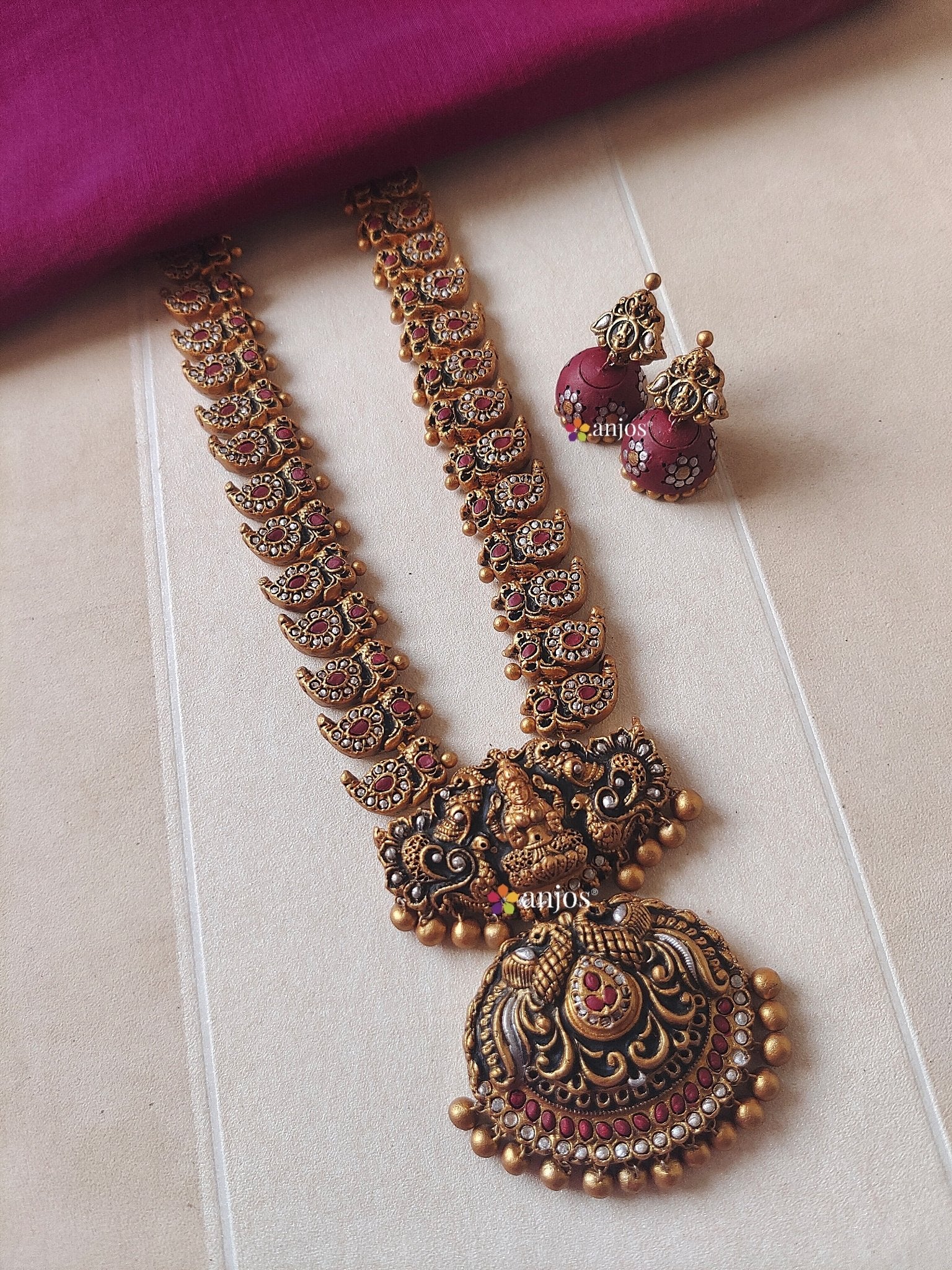 Mesmerizing Temple Terracotta Jewellery