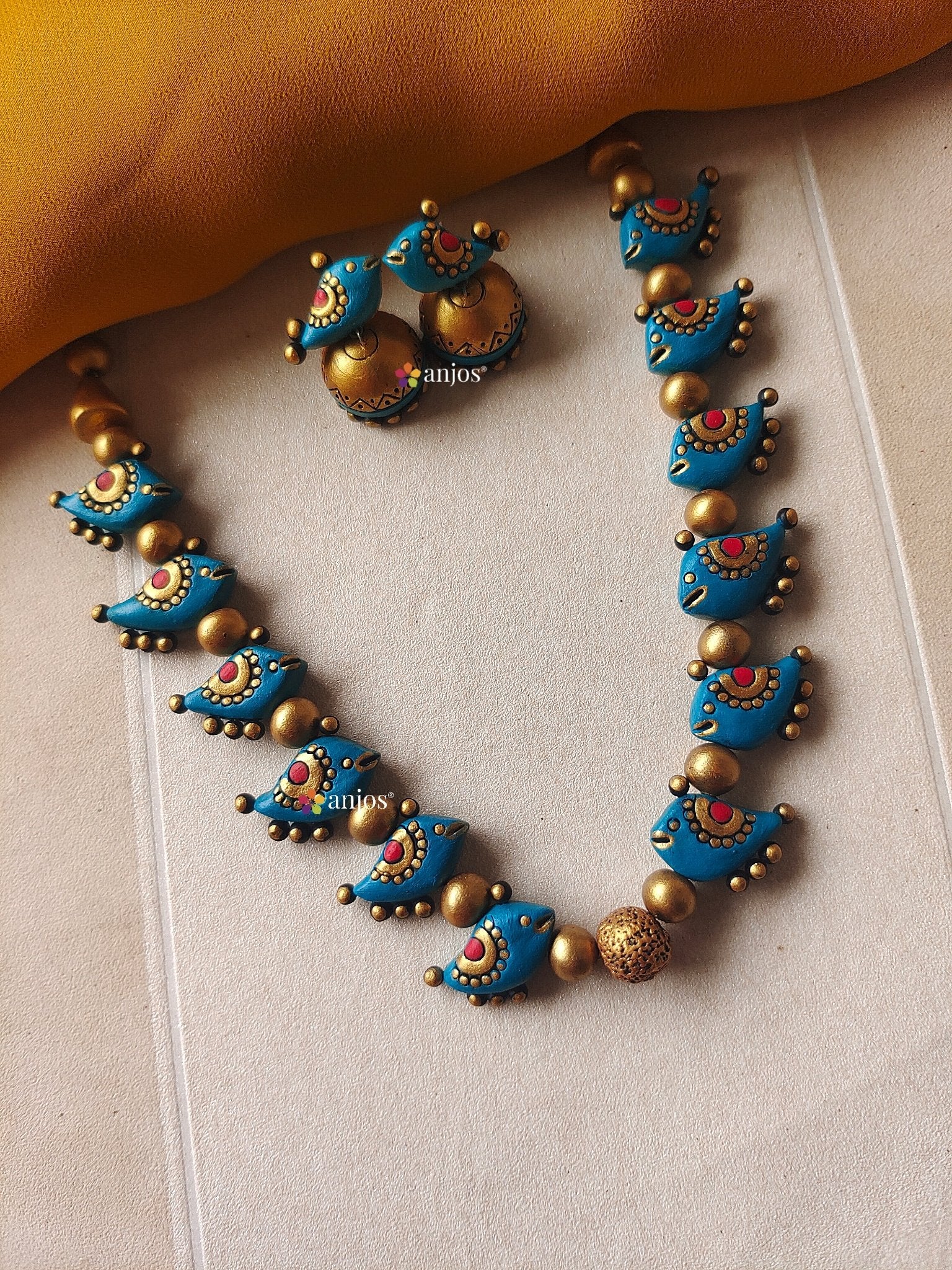 Avian Allure Terracotta Jewellery