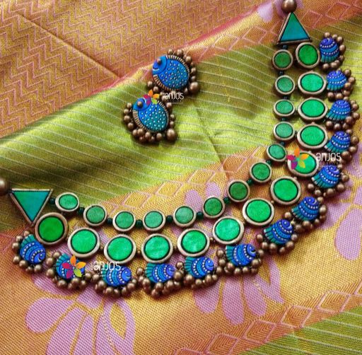 Grandeur Fishy Terracotta Jewellery