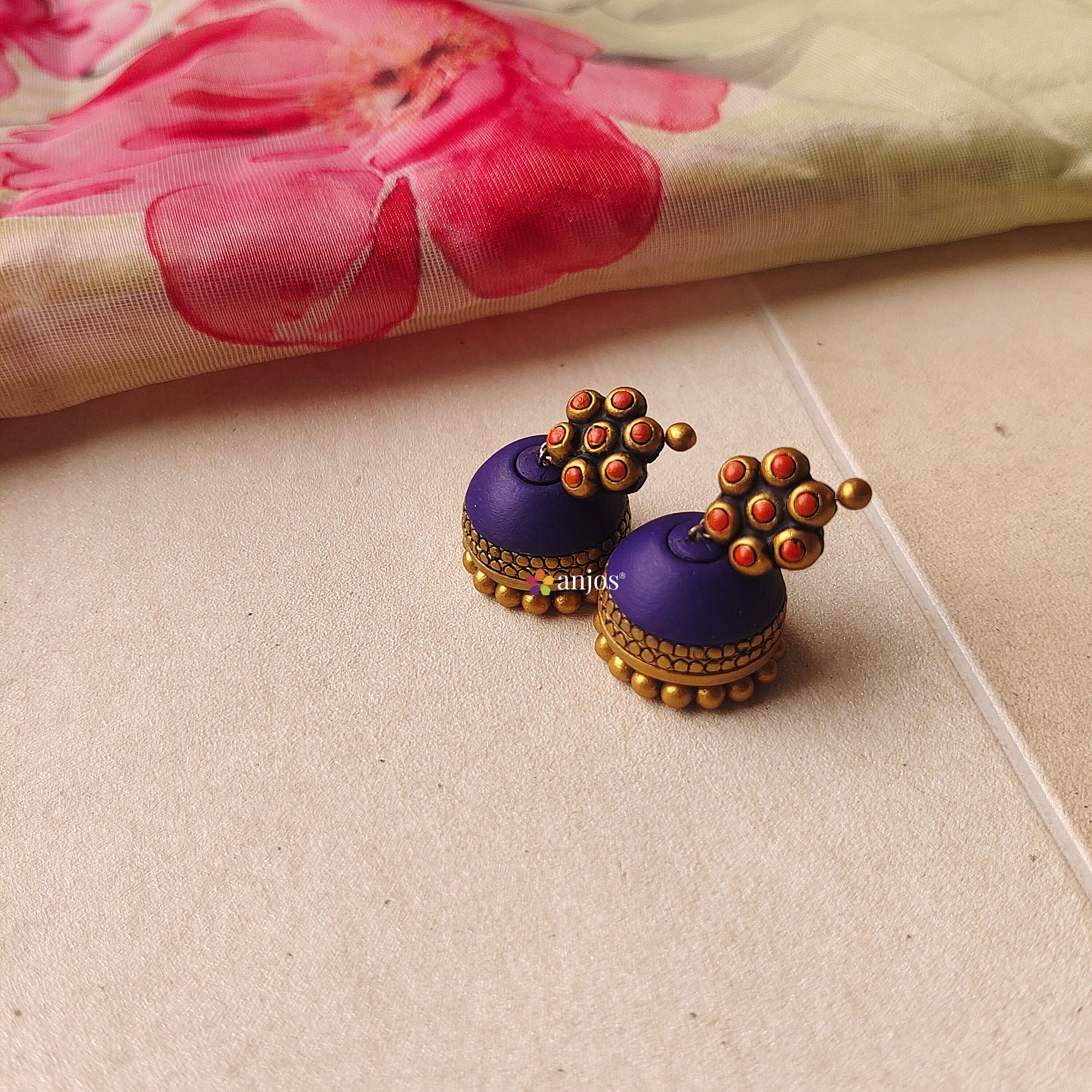 Petal bloom Terracotta Jewellery