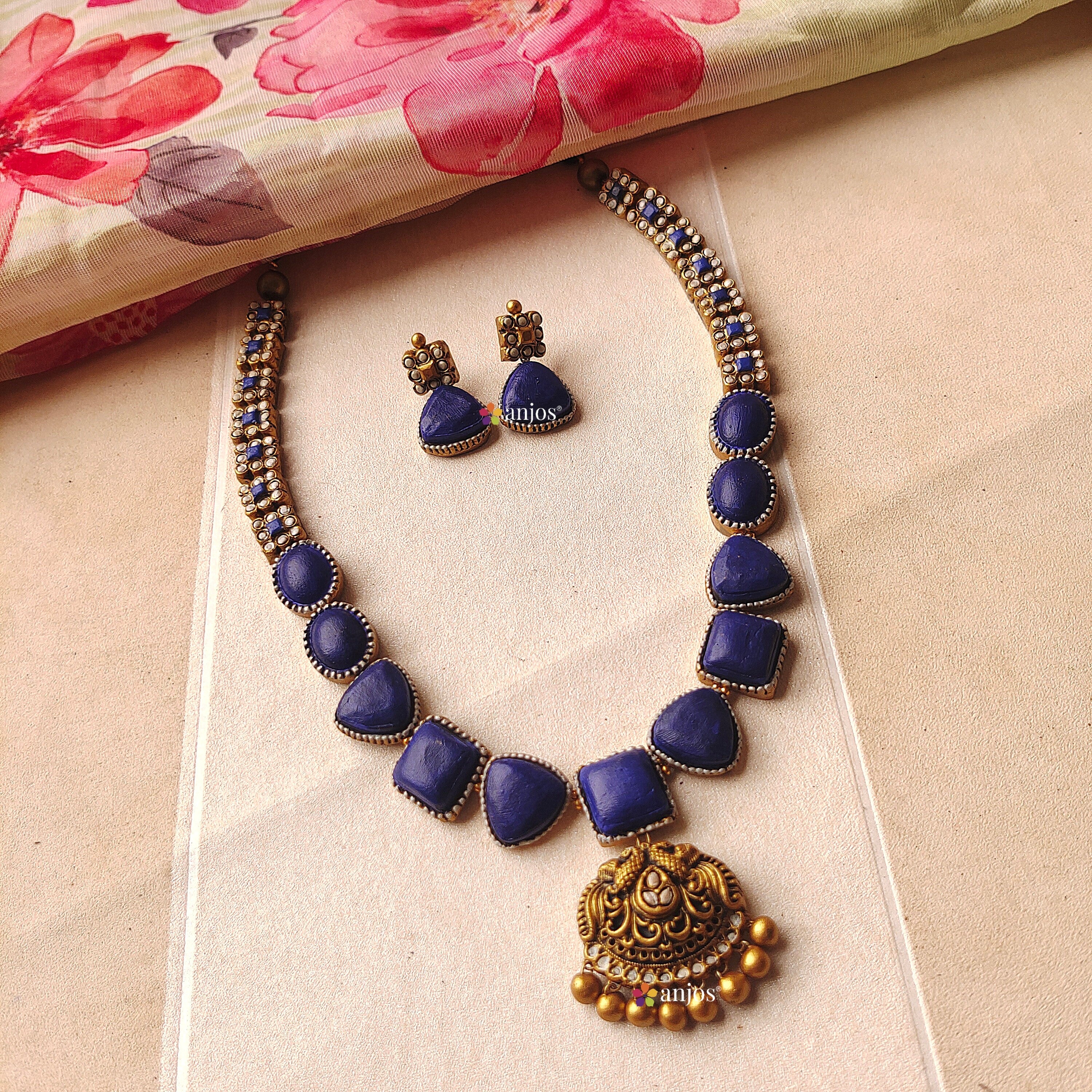 Drizzle Gem Terracotta Jewellery