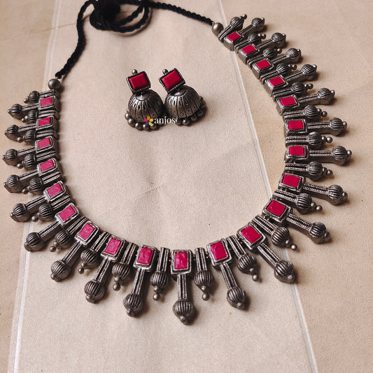 Silver Hues Terracotta Jewellery