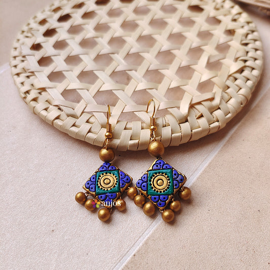 Square Terracotta drops