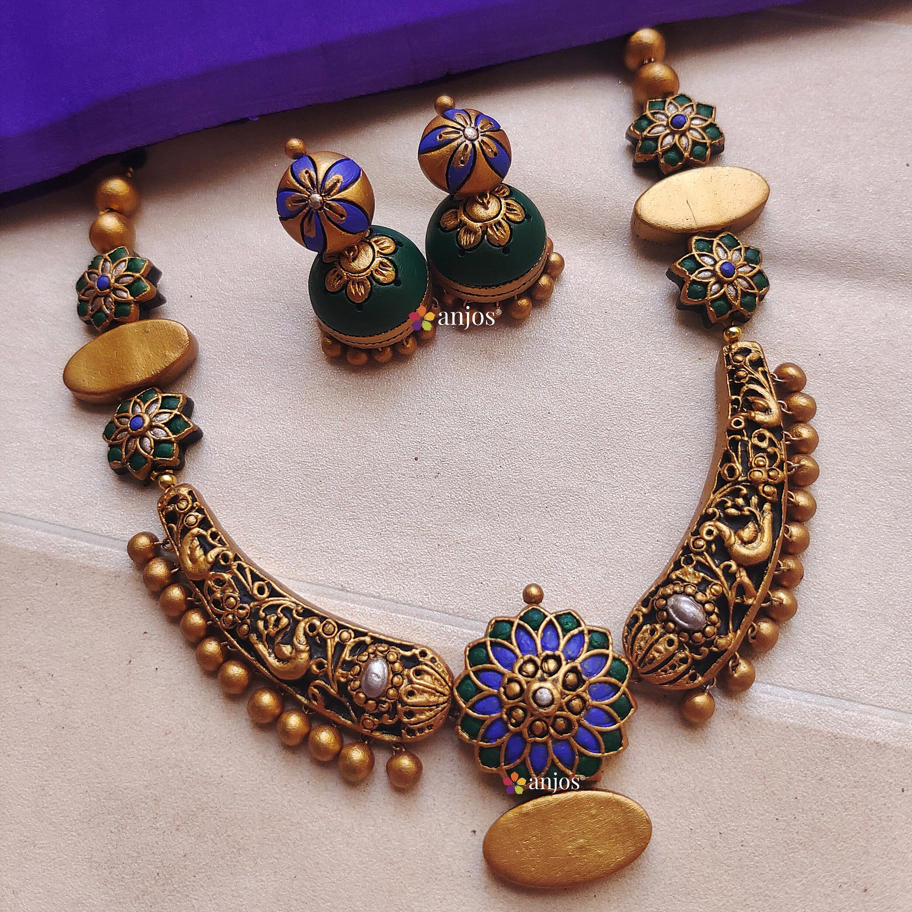 Aadhira Hasli Terracotta Jewellery