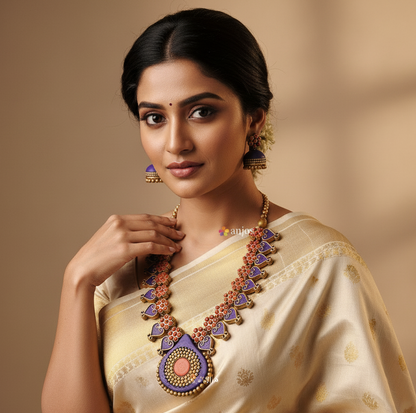 Petal bloom Terracotta Jewellery