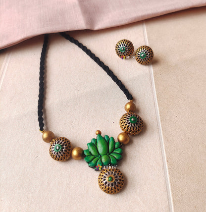 Luminous Lotus Terracotta Jewellery