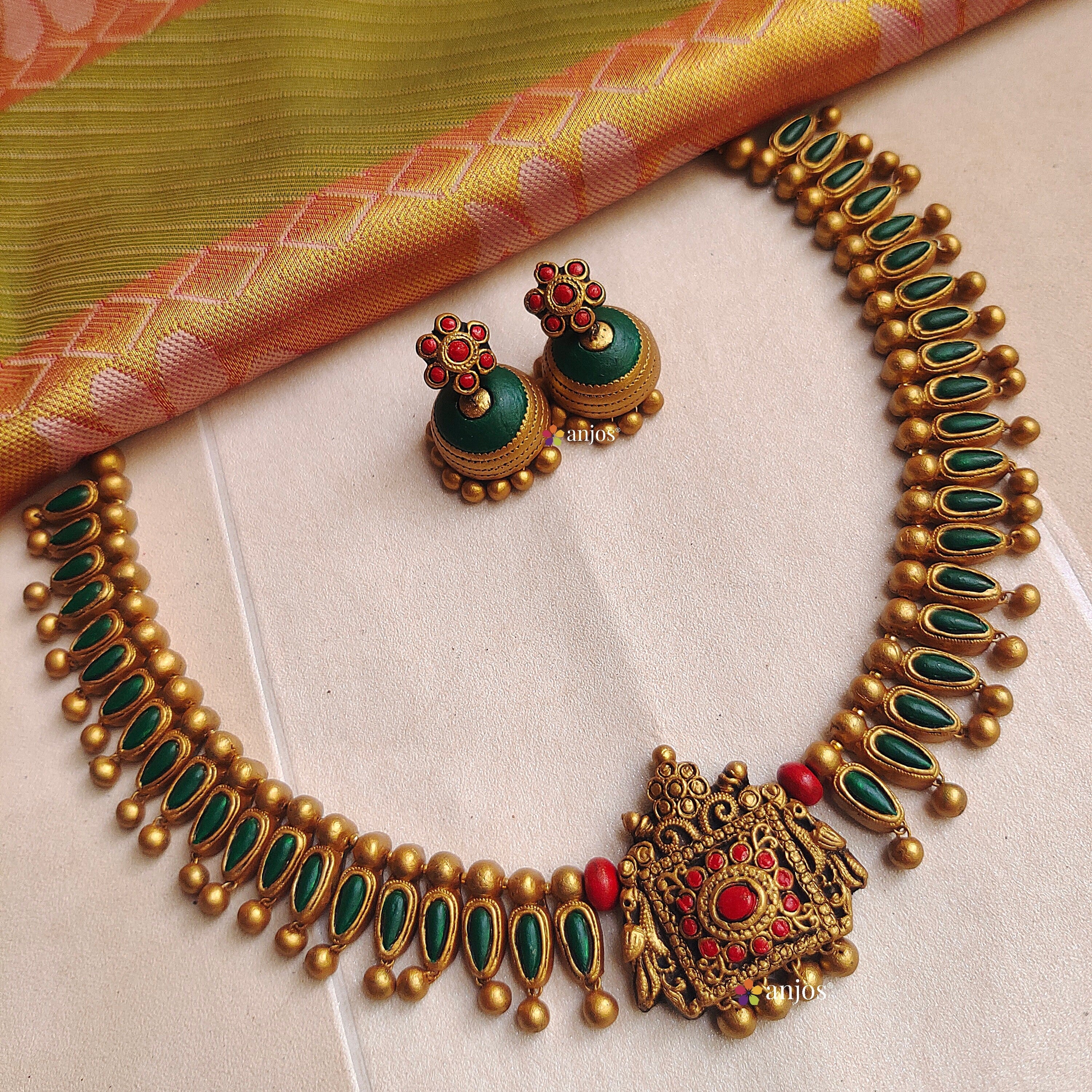 Aaranya Royale Terracotta jewellery
