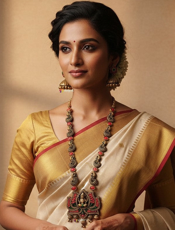 Lotus Aura Terracotta Jewellery