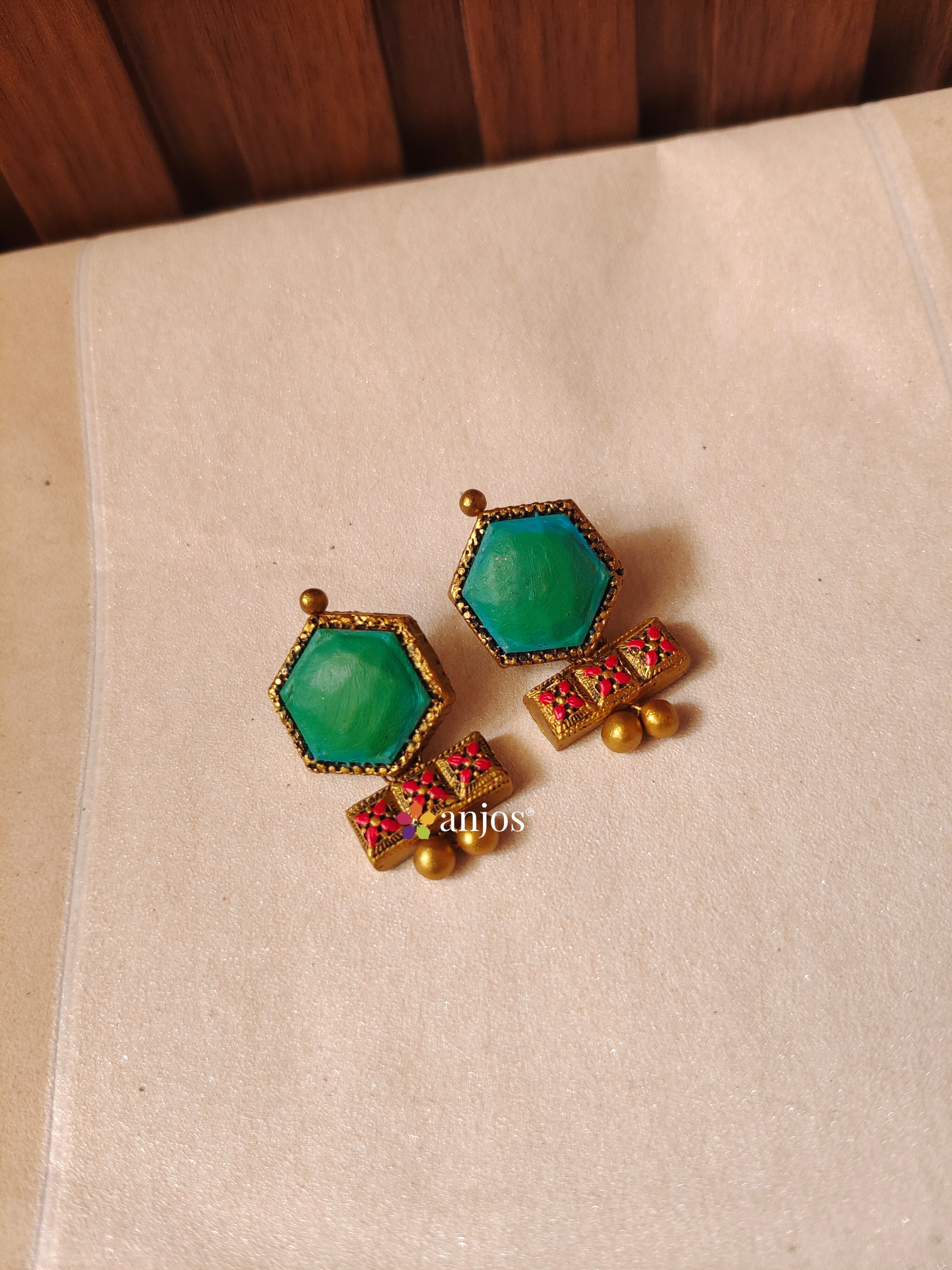 Emerald Blush Terracotta Jewellery