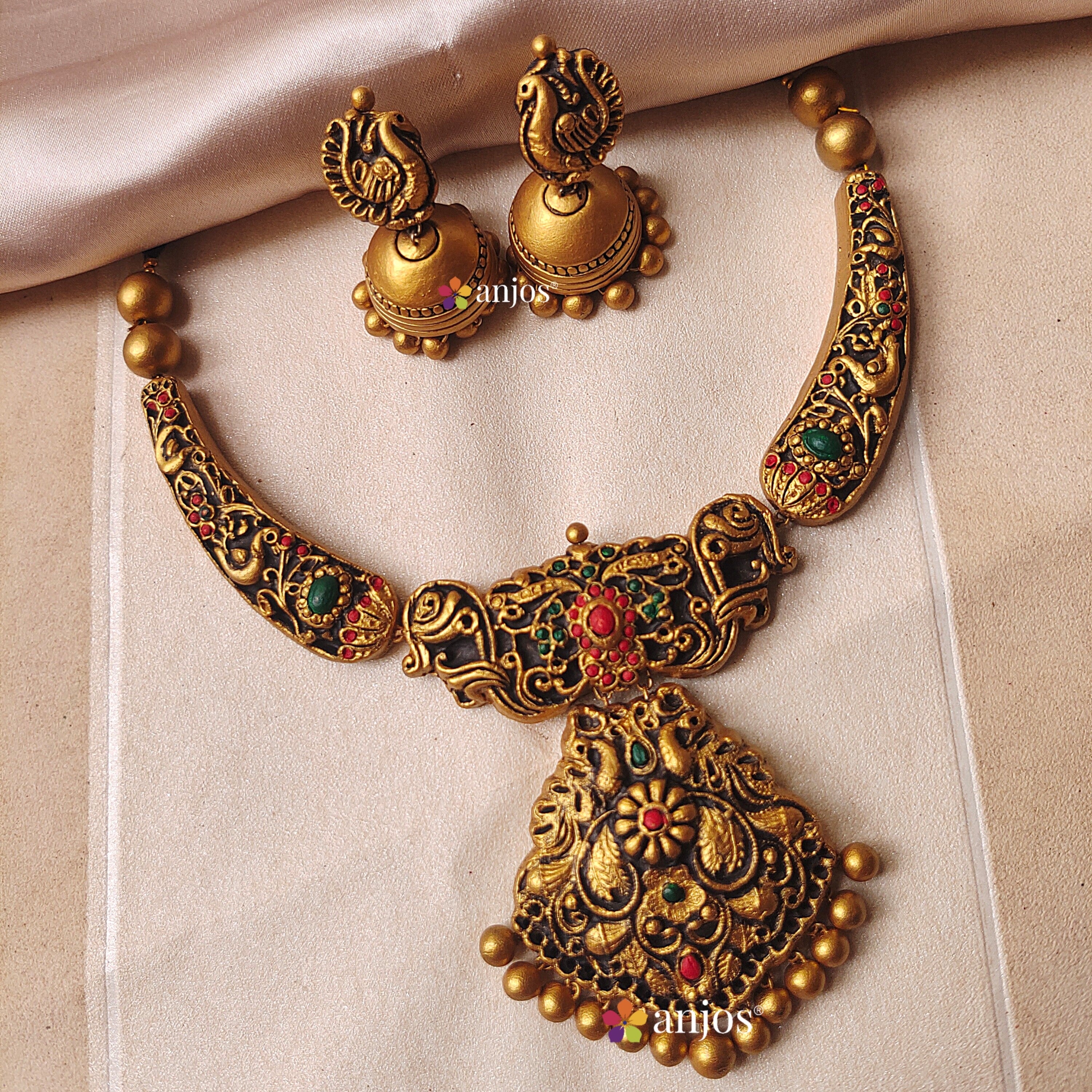 Bloom Hasli Terracotta jewellery