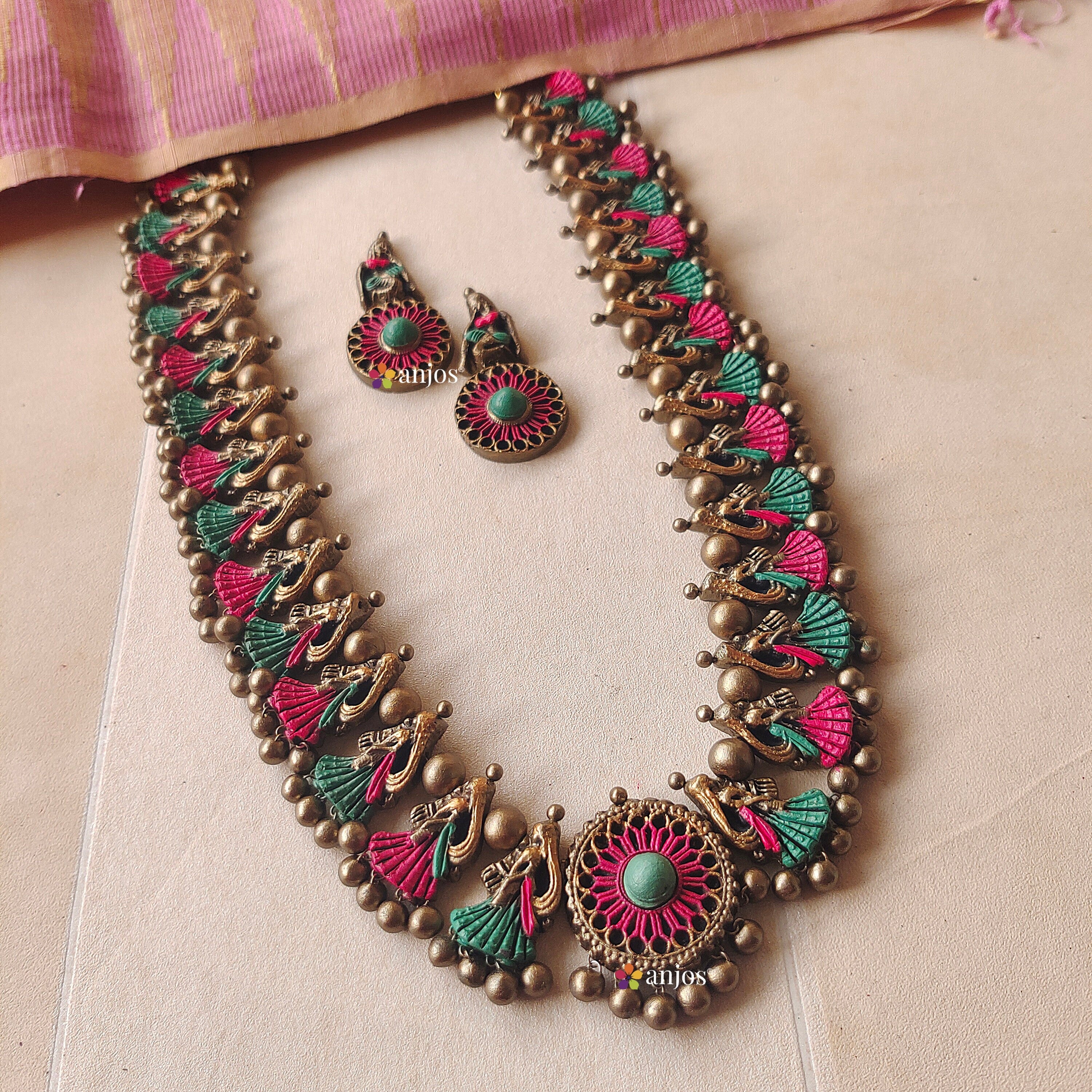 Palenquin Long Haram Terracotta Jewellery