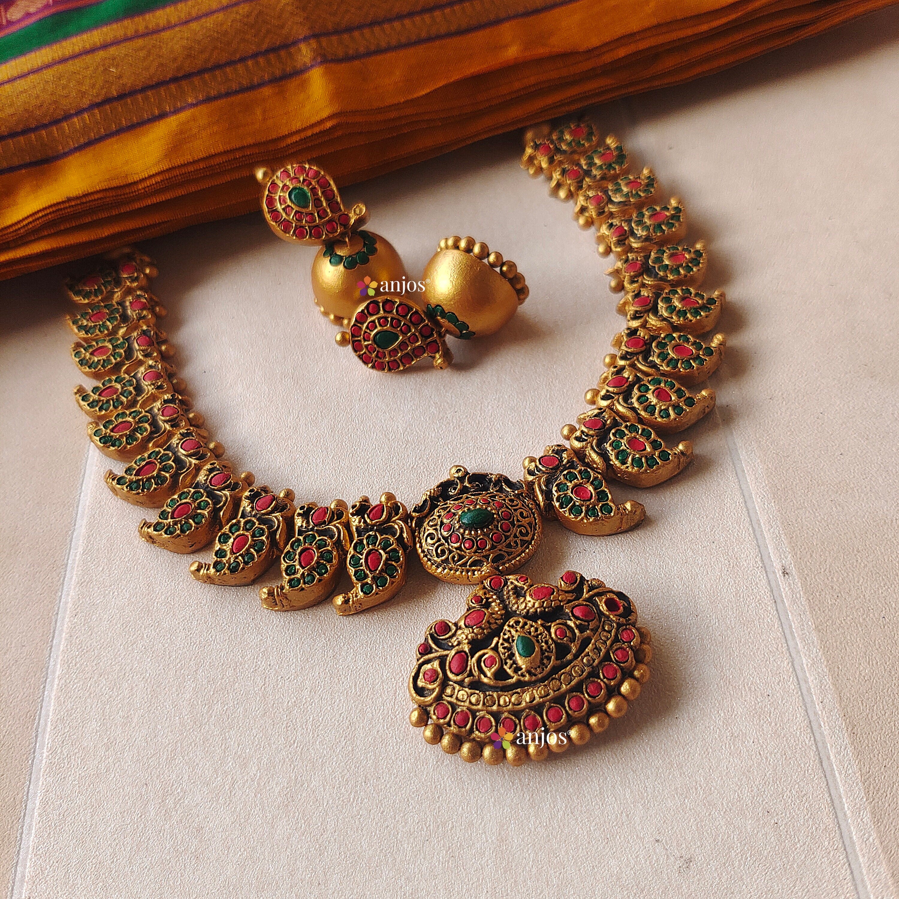 Kemp Mango Terracotta Jewellery