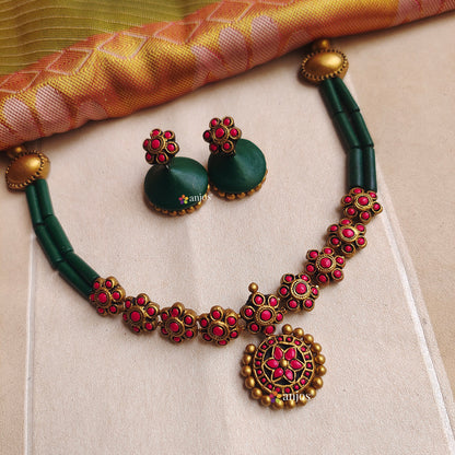 Floral Kemp Terracotta Jewellery