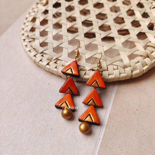 Ascend Triangle Terracotta drops