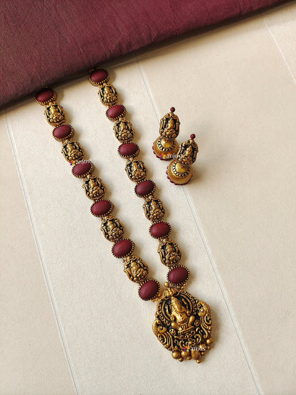 Antique Ganesh Terracotta Jewellery