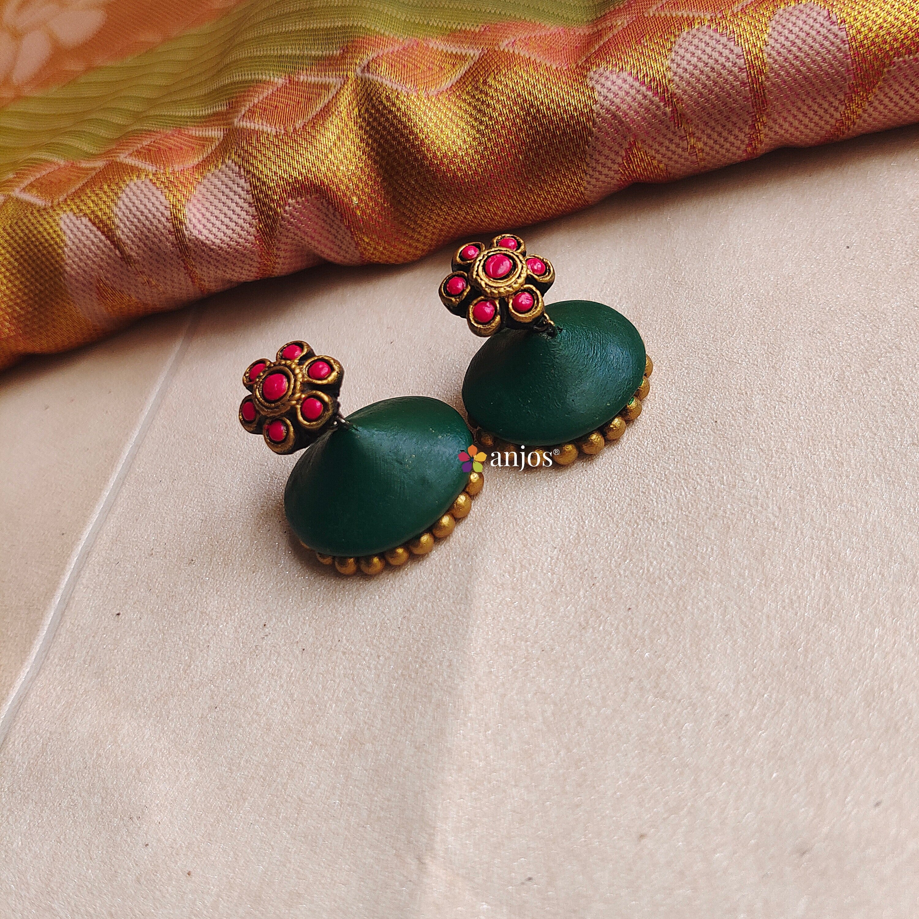 Floral Kemp Terracotta Jewellery