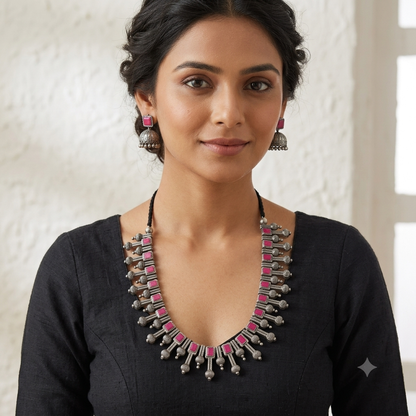 Silver Hues Terracotta Jewellery