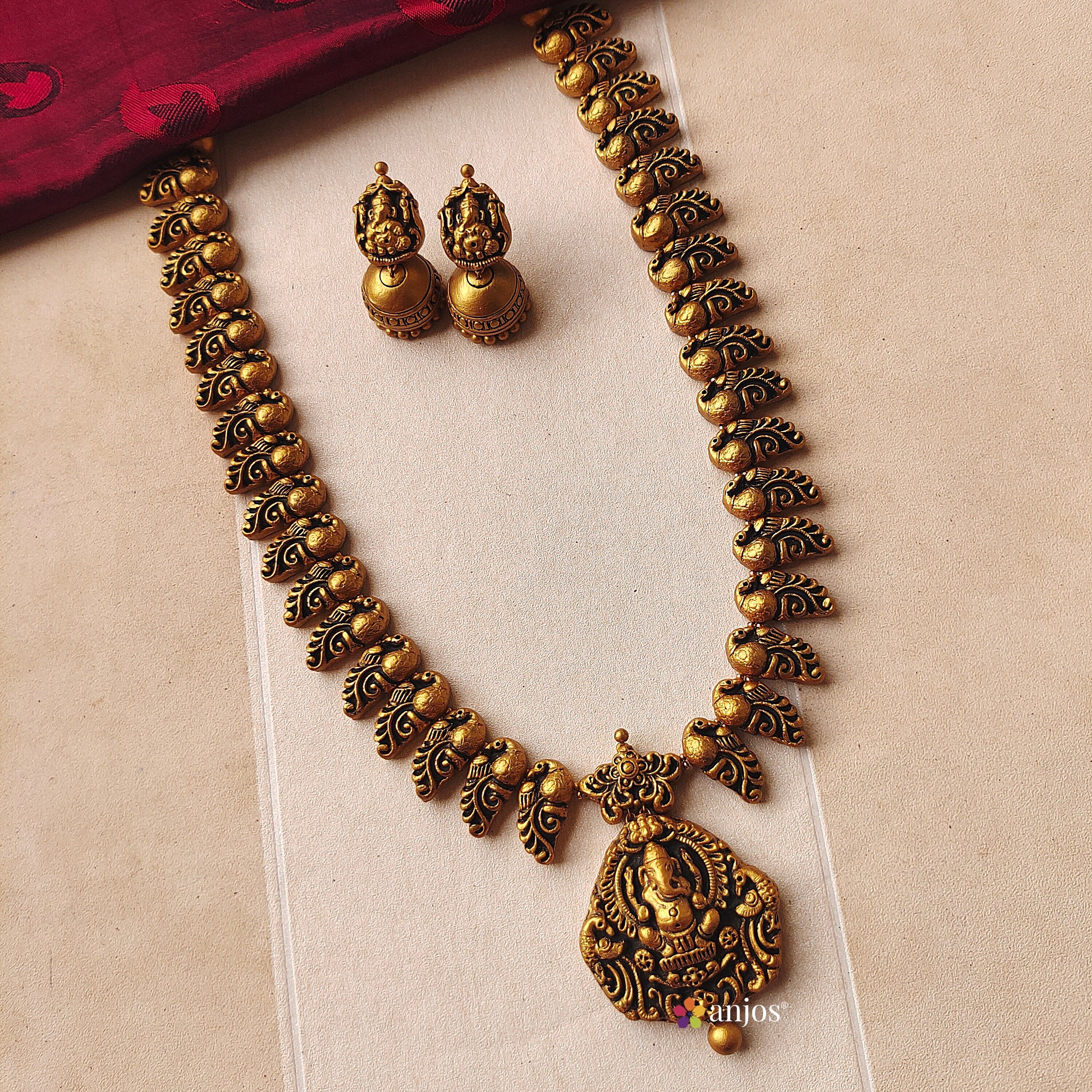 Trunk Aura Terracotta Jewellery
