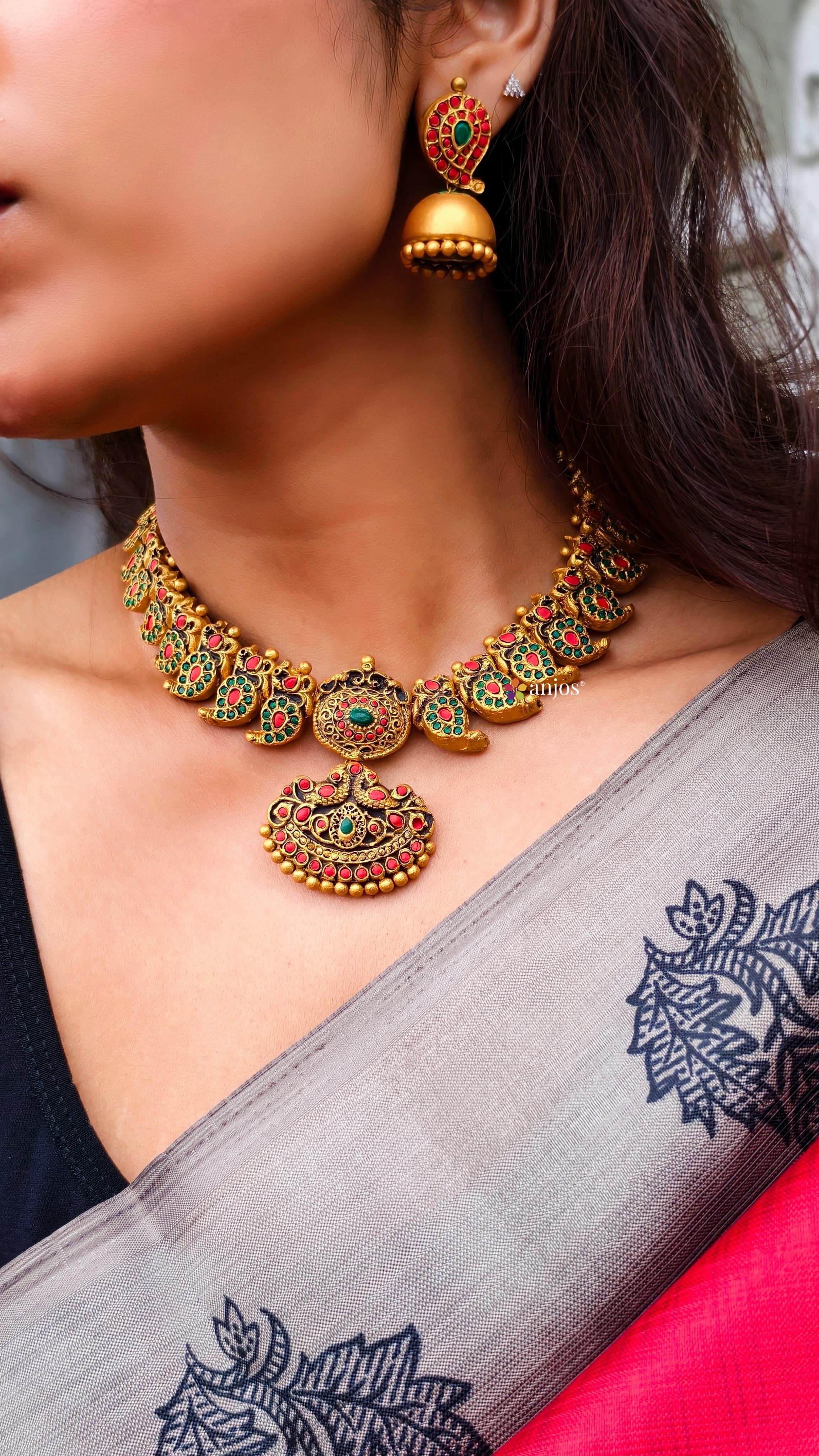 Kemp Mango Terracotta Jewellery