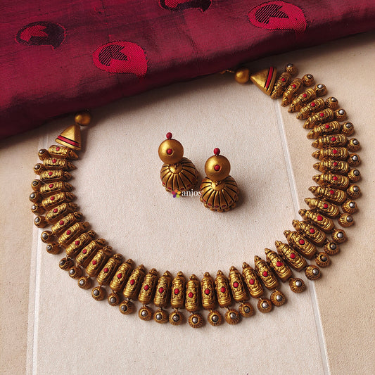 Antique charm Terracotta Jewellery