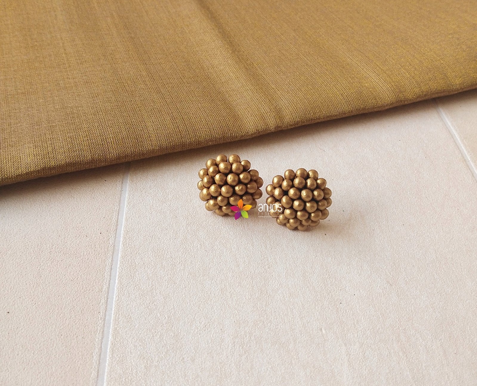 Heart Beaded Earrings – AshokaSundari Jewels